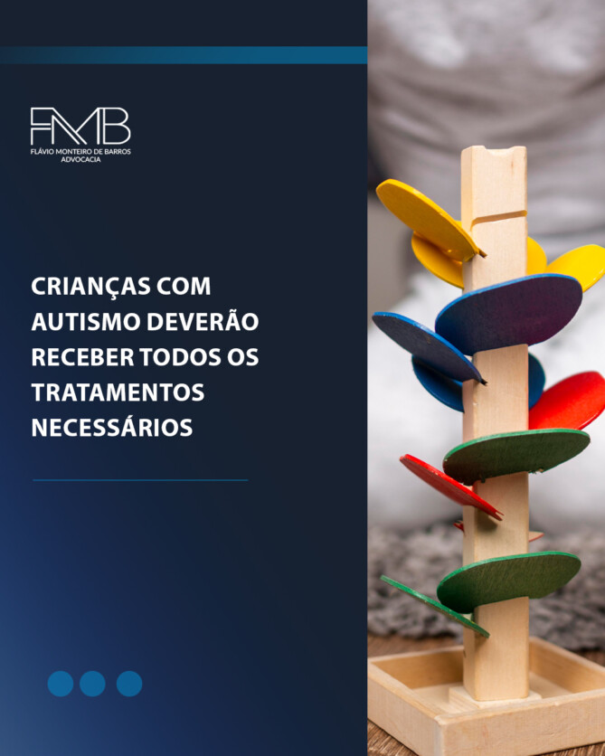 Crianças com autismo deverão receber todos os tratamentos necessários